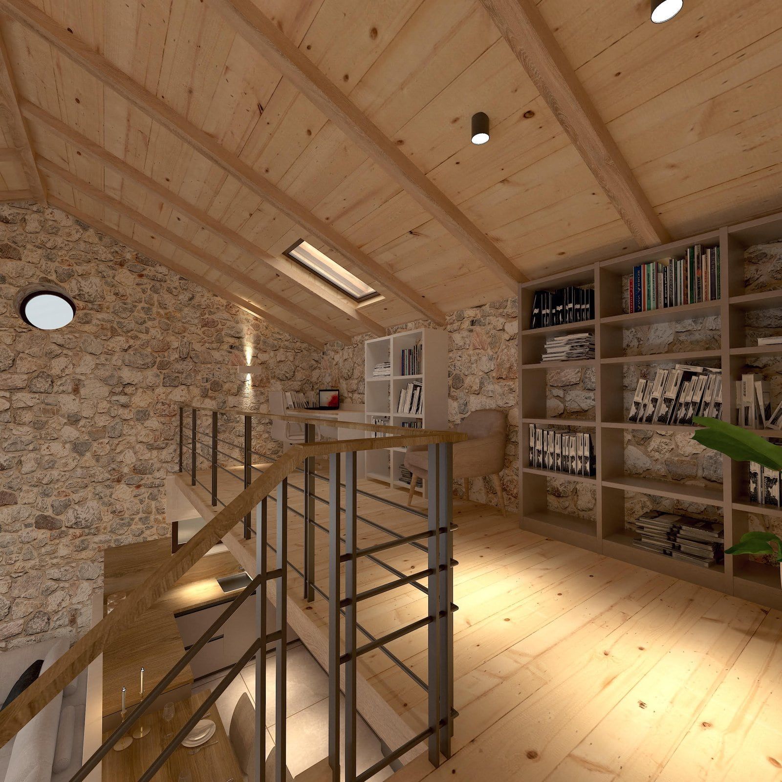 Πέτρινο σπίτι · 3D concept, απεικόνιση 22